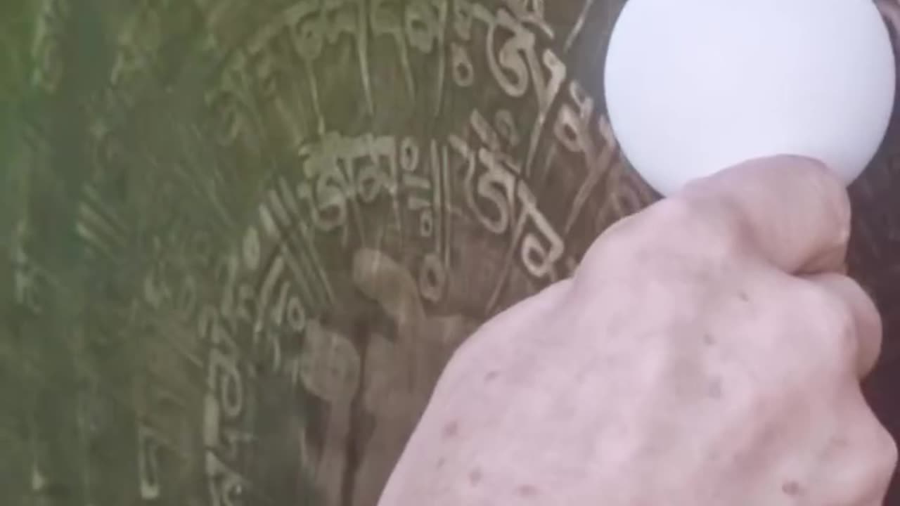 Gonging in the Garden