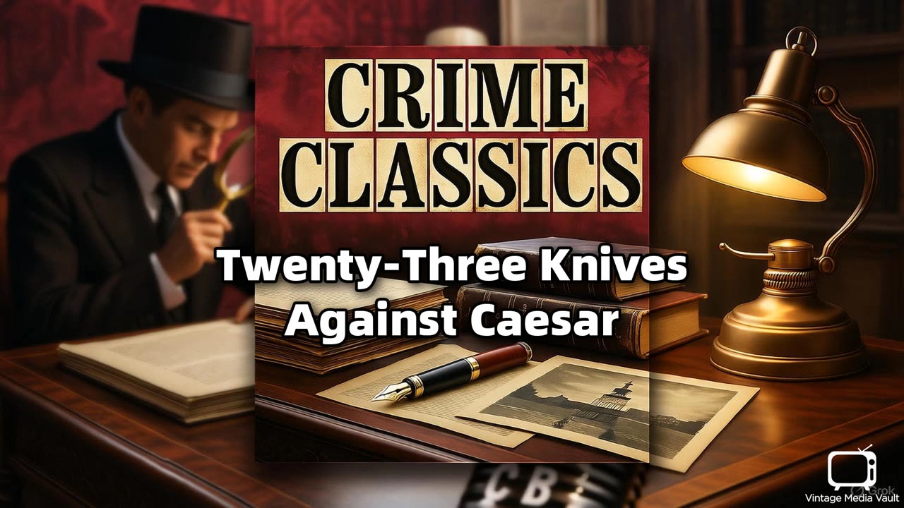 Crime Classics - Twenty-Three Knives Against Caesar | Classic True Crime Radio