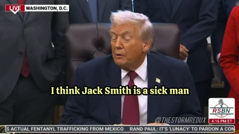 President Trump says that Jack Smith should be questioned by the Oversight Committee