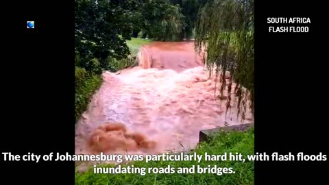 Des inondations massives frappent l'Afrique du Sud : Johannesburg inondée