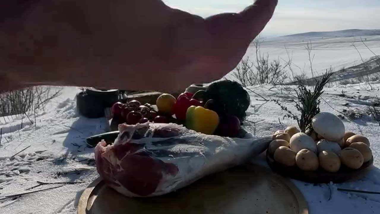 Cooking 🍳 👩‍🍳 🍽 in nature 😍 🙌