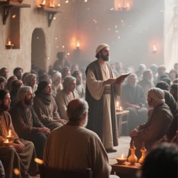 Paul's long Sermon and Eutychus Fall.