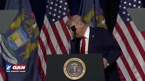 President Trump says Biden left a “stagflation catastrophe”