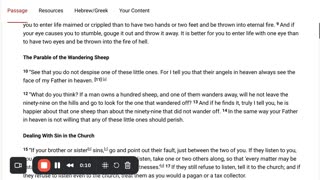 Parable of Wandering Sheep