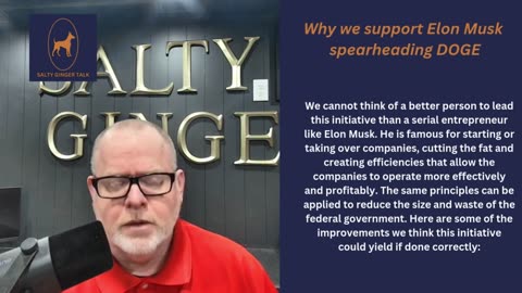 SGT_Why we support Elon Musk spearheading DOGE