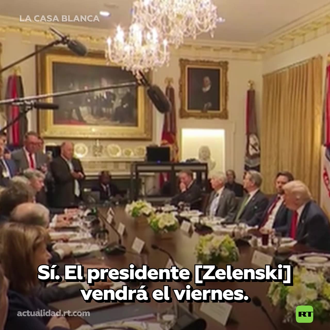 Trump ya sabe qué le pedirá Zelenski esta semana