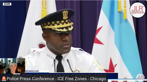 Chicago police super intendent says Chicago police will arrest FBI agents in the new legislation the Marxist Chicago Mayor Brandon Johnson Announces Executive Order Creating “ICE-Free” Zones, Banning Agents Under Assault From Arresting Criminal Illega