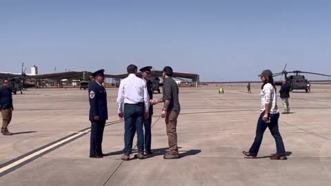 🚨BREAKING: VP Vance, DNI Tulsi Gabbard and Pete Hegseth, have arrived at the border.