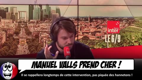 "Vous êtes un ÉTRON !". Manuel Valls INSULTÉ par un auditeur en direct, pour sa première radio...