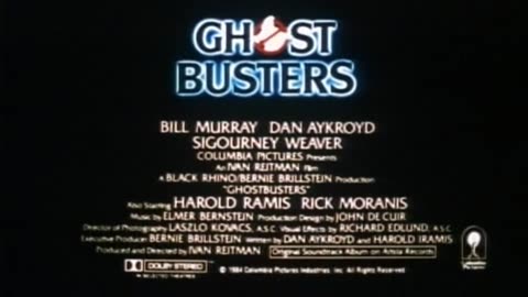 Ghostbusters【1984 film】Trailers