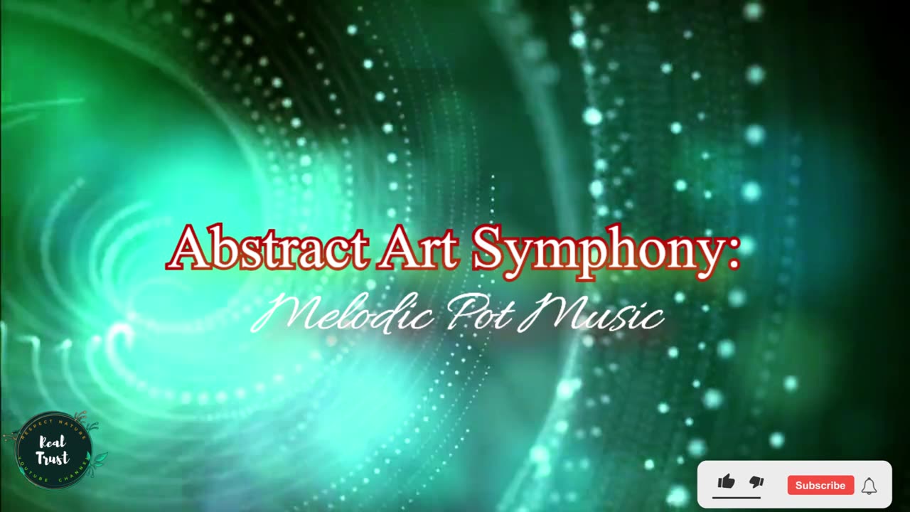 Abstract Art Symphony Melodic Pot Music