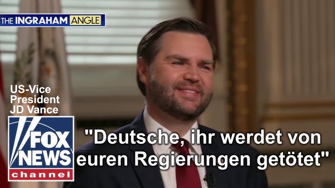 JD Vance: "Deutsche, ihr werdet von euren Regierungen getötet"