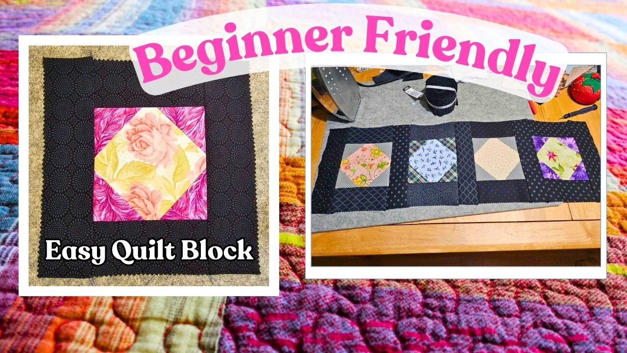 Let's Make an Easy Beginner Quilt Block!