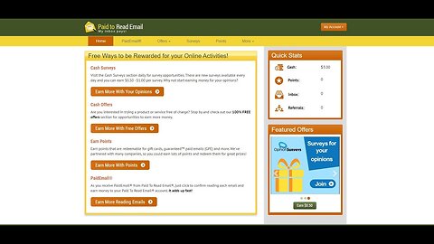 MAKE 💷 RECIEVING EMAILS AND OPENING THEM ALSO DOING SURVEYS AND OFFERS THEY PAY TO PAYPAL AFTER $15💵