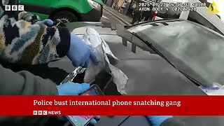 Police bust gang suspected of sending up to 40,000 stolen UK phones to China