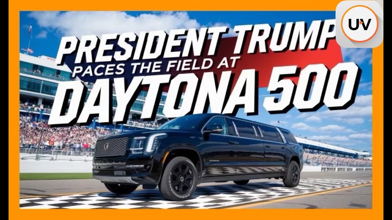 President Trump | Paces the field & takes laps at the Daytona 500