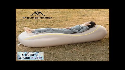 MOUNTAINHIKER Fast Inflatable Air Sofa Bed Outdoor Portable Air Mattress Lazy Camping Review