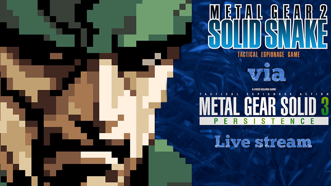 Metal Gear 2: Solid Snake (MSX2) via MGS3: Persistence (PS2) part 1