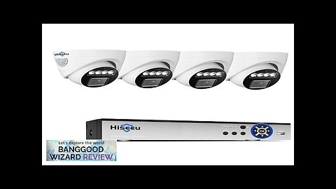 HISEEU AK-4AHC215 4CH 5MP Security Camera System Phone APP Remote Access 60ft Review