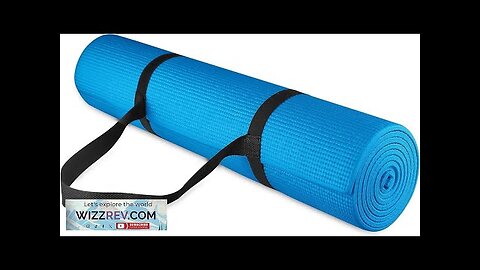 All Purpose 1/4-Inch High Density Anti-Tear Exercise Yoga Mat with Carrying Strap Review