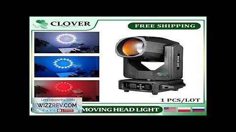 0 Tax 1PCS 295W Beam Moving Head Light Stage Equipment For Professional Review