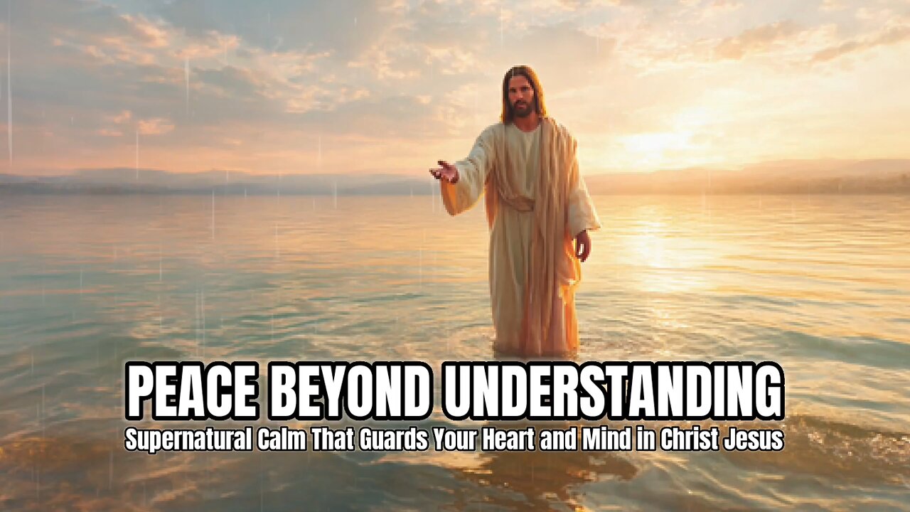 Peace That Surpasses Understanding | Peace in Chaos Declaration | Prophetic Meditation #dailybible