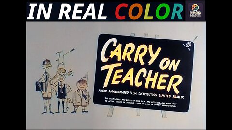 🏫 Carry On Teacher (1959) — In Real Color — 1080p — Full Movie
