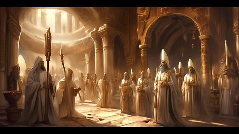 Книга Ездры, Библия, Синодальный перевод (1876) (RUS-SYN) Иллюстрировано ИИ (Версия 3)