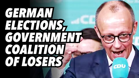 German elections, government coalition of losers