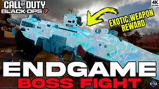 ENDGAME Full Boss Fight Playthrough - Call Of Duty: Black Ops 7 (4K60)