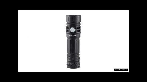 Convoy M26D P70.3 Hi R70 4000LM TIR Lens Strong Spotlight Flashlight 26800/26650 Review