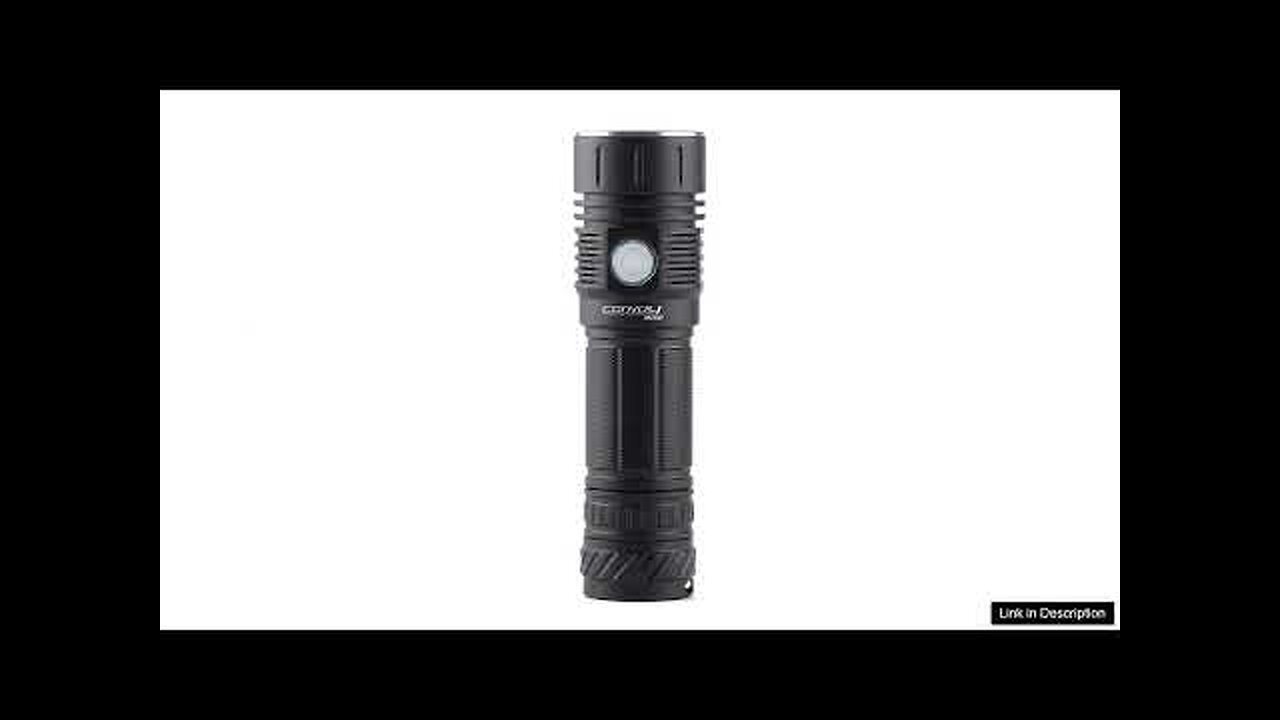 Convoy M26D P70.3 Hi R70 4000LM TIR Lens Strong Spotlight Flashlight 26800/26650 Review