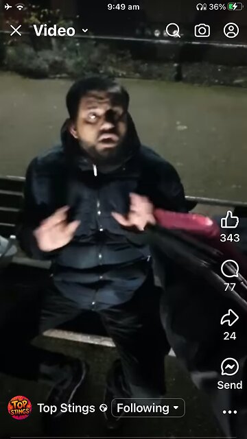 Online predator sting