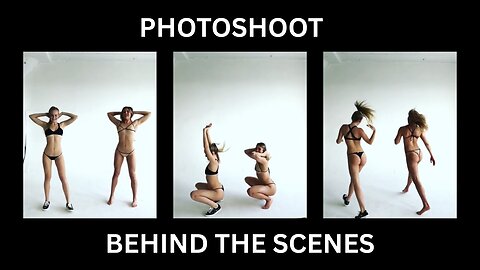 Teen Models Behind the Scenes Bikini Photoshoot