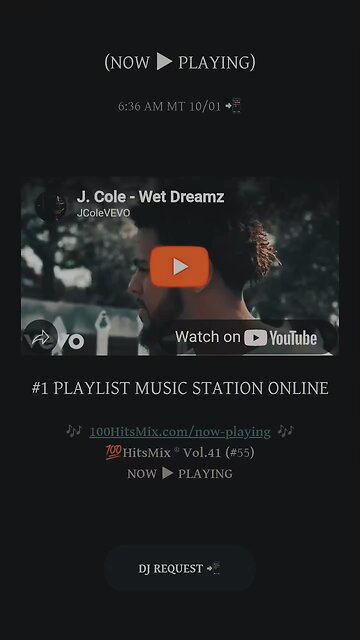 💯HitsMix ® #NowPlaying #JCole