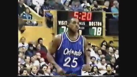 Nick Anderson 21 Points 3 Ast @ Celtics, 1994-95.