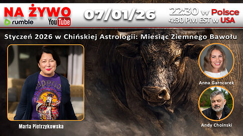Styczeń 2026 w Chińskiej Astrologii: Miesiąc Ziemnego Bawołu | Marta Pietrzykowska