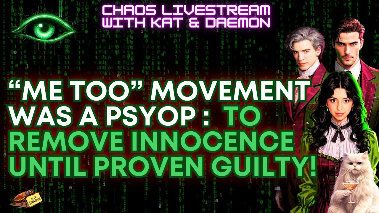 “Me Too” Movement was a Psyop to Remove INNOCENCE Until Proven Guilty