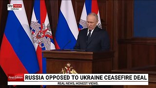 Russia opposed to Ukraine ceasefire deal