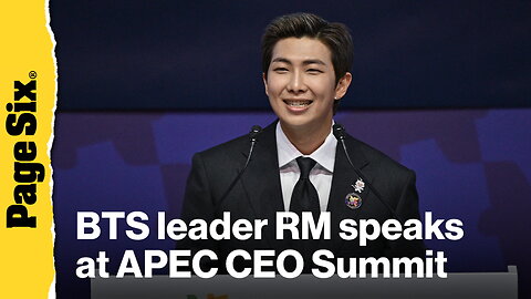 BTS leader RM delivers powerful speech about cultural diversity and creativity at APEC CEO Summit