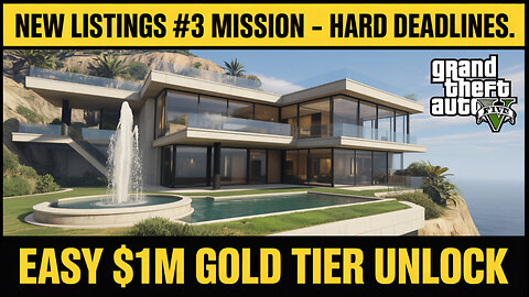 GTA V Online: New Listings Finale - Hard Deadlines Solo!