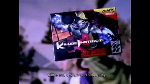 1995 Killer Instinct SNES GB Commercial 2