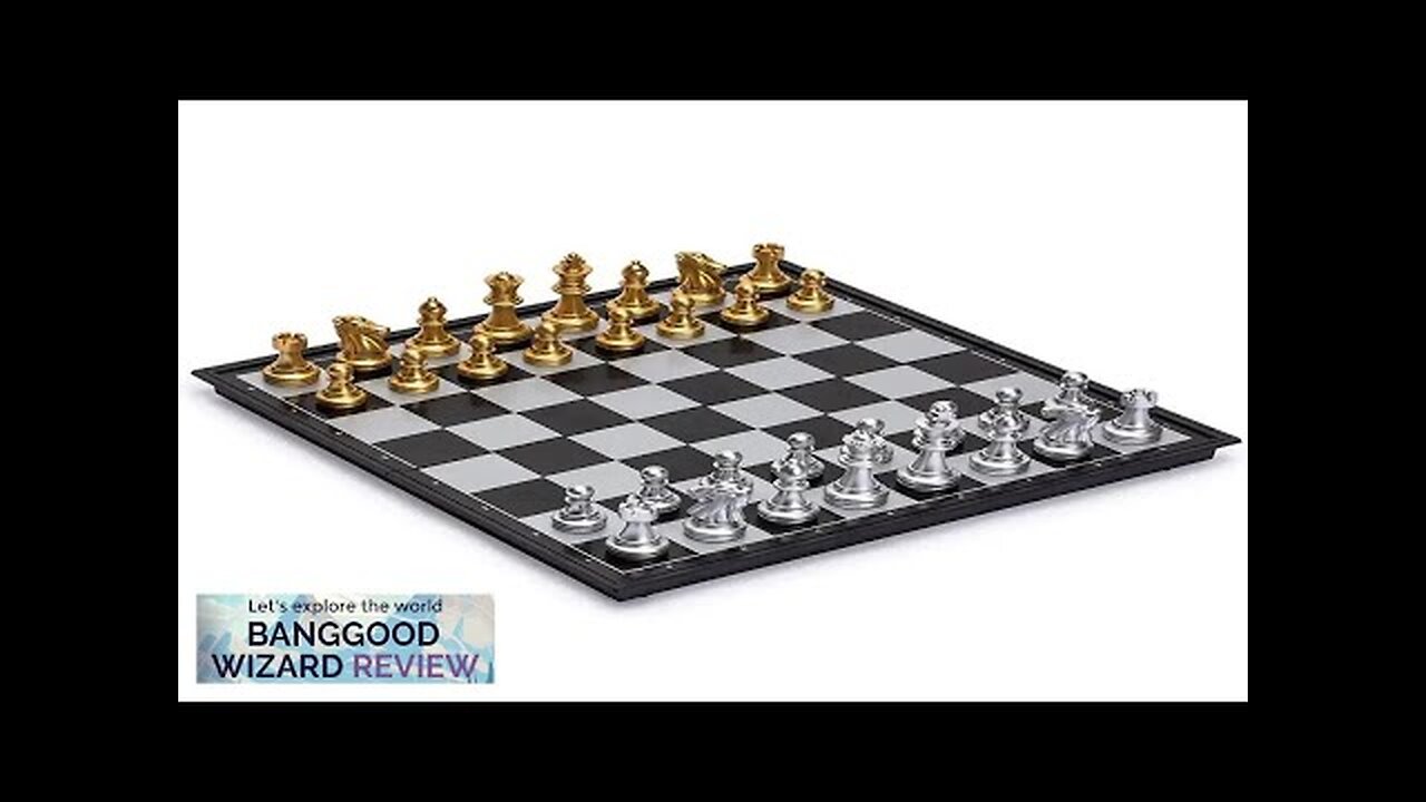 International Chess Magnetic Fold Plate Plus Set Student Training Adult Kids Book Review