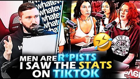 SHOCKING: tiktok-brain FEMINIST said 60% of men are GRAPISTS and THIS HAPPENED