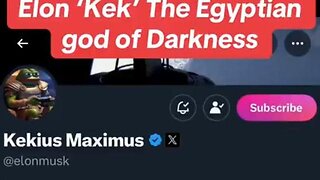 Elon ‘Kek’ The Egyptian god of Darkness