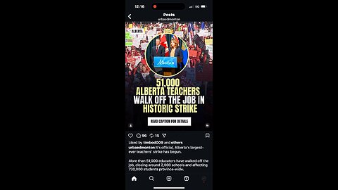 Alberta teachers strike