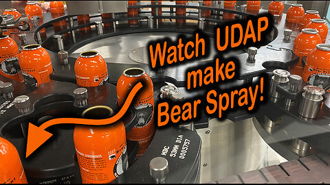 UDAP Industries, Inc. Factory Tour for Bear Spray and Pepper Spray Products 4K