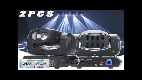 2PCS LED 100W Beam Spot 18 Prism Moving Head Stage Light Effect Review