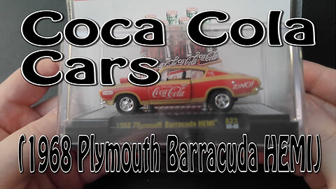 Coca Cola Cars (1968 Plymouth Barracuda HEMI)