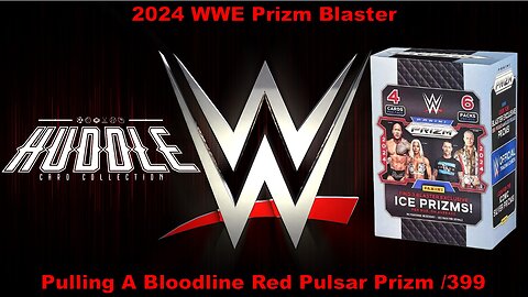 Pulling A Bloodline Red Pulsar Prizm /399 Out Of A 2024 WWE Prizm Blaster Box. Yeet No Yeet